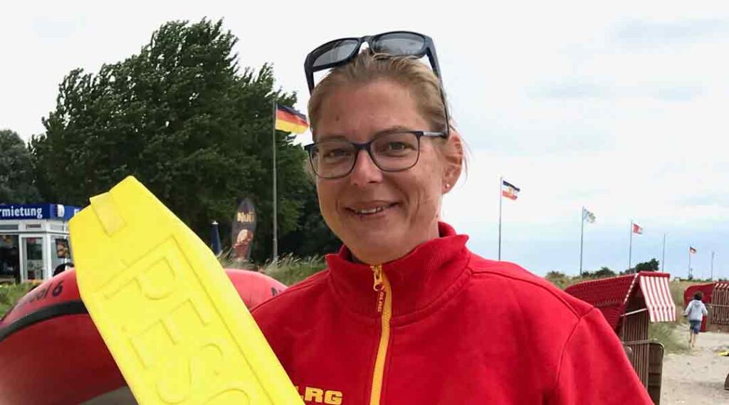 Melanie Landsberg Rettungsschwimmerin