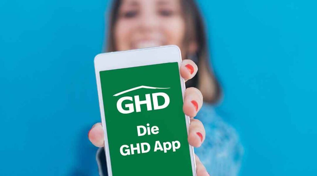 Die GHD-App, Ihr Assistent für digitale Gesundheitsanliegen